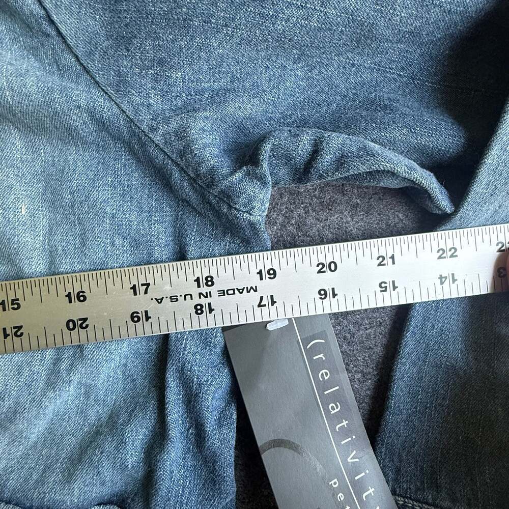 NWT Relativity Petite Denim Jacket Size PM - Picture 4 of 5